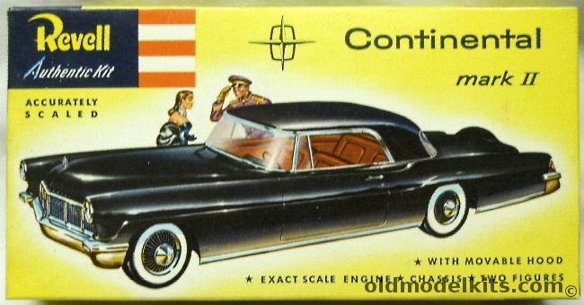 Revell 1/32 1956 Lincoln Continental Mark II - 'S' Issue, H1209-98 plastic model kit